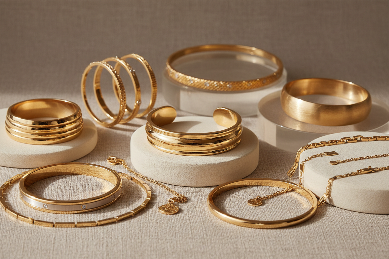 Types of Bracelets for Women: A Complete Guide to Luxury Gold Bracelets