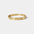 Crystal Love Bangle Bracelet