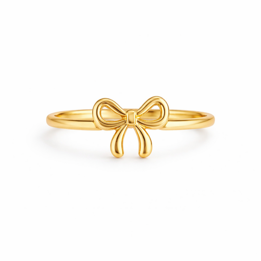 Golden Bow Signature Ring