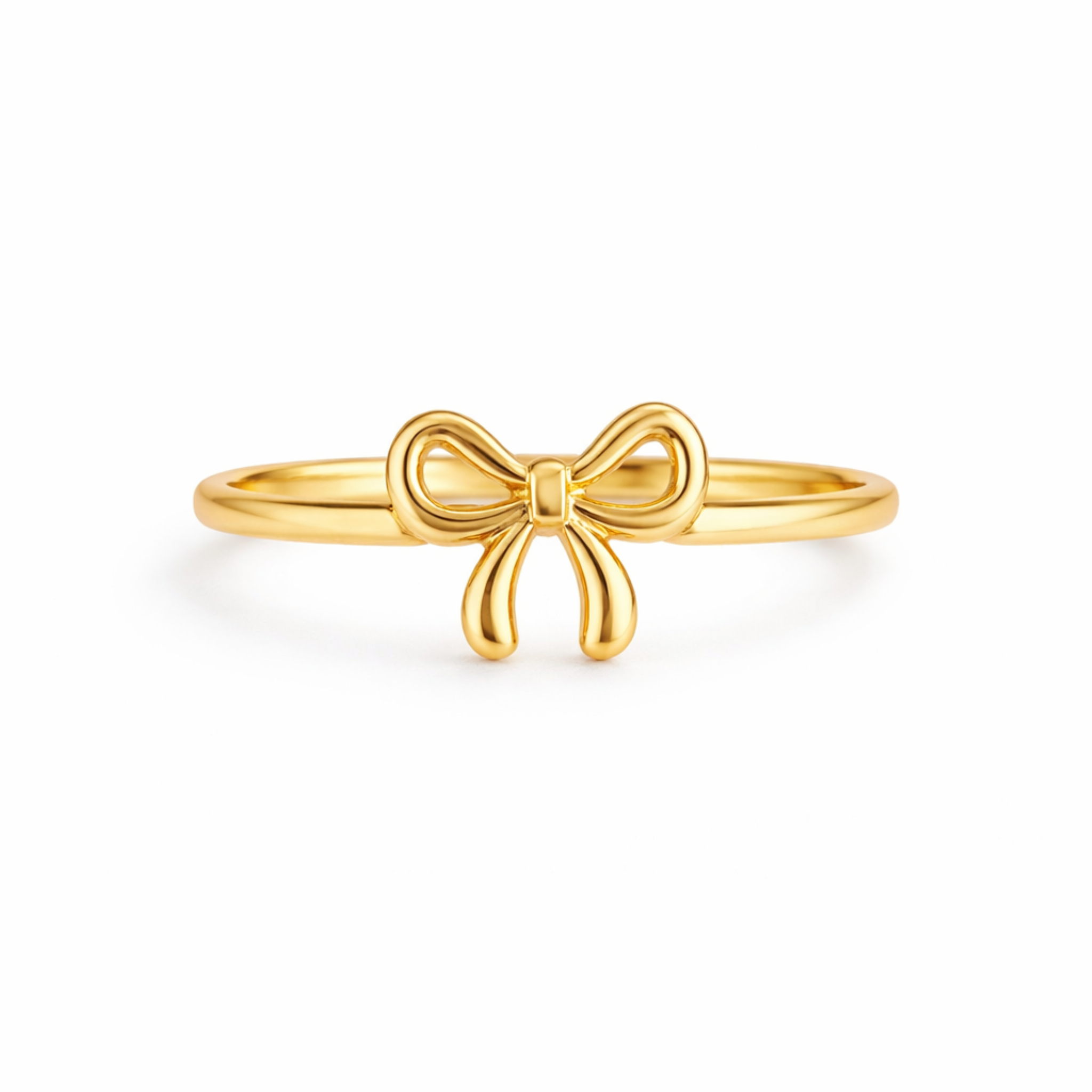 Golden Bow Signature Ring
