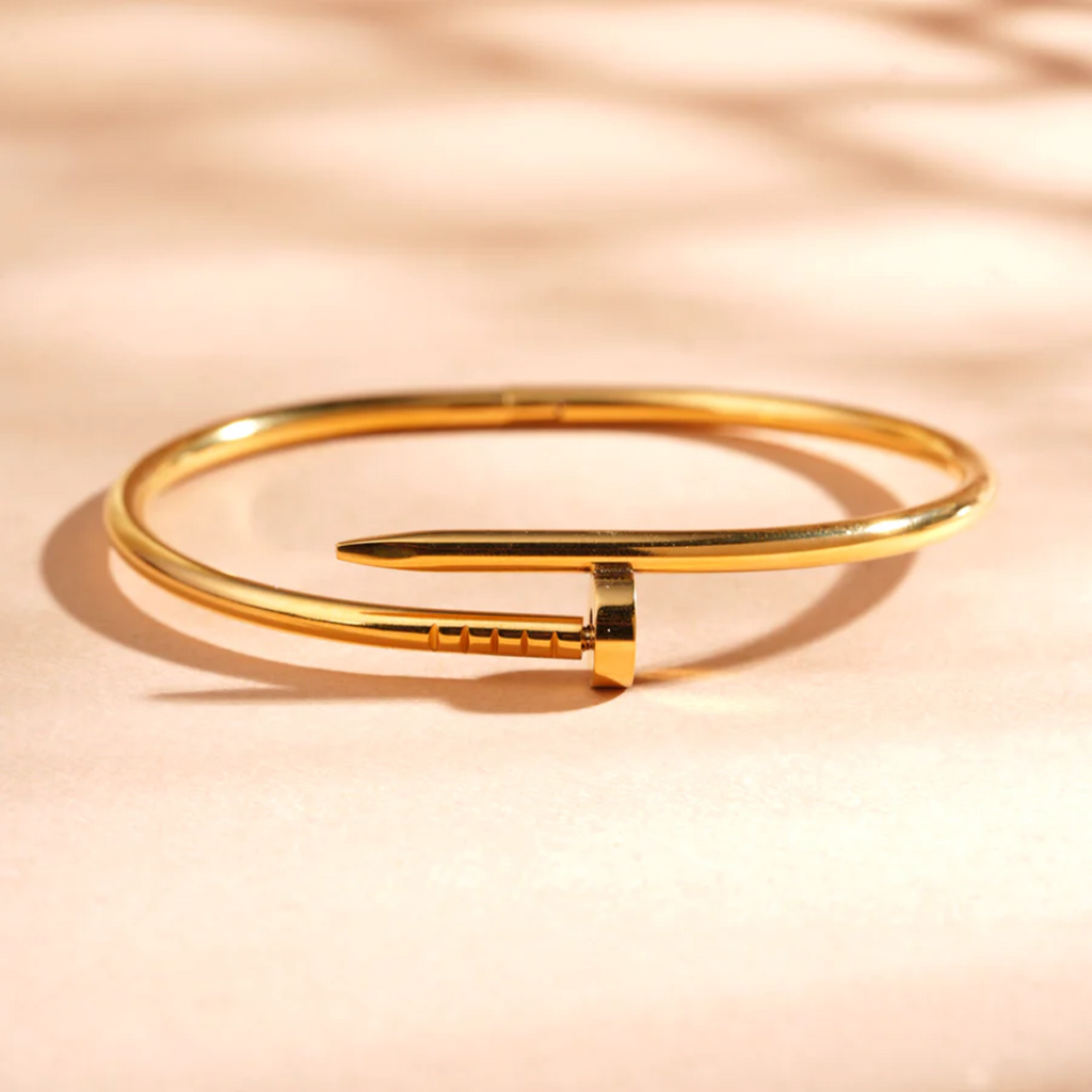 Nail Bangle Bracelet