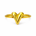 Sleek Heart Ring