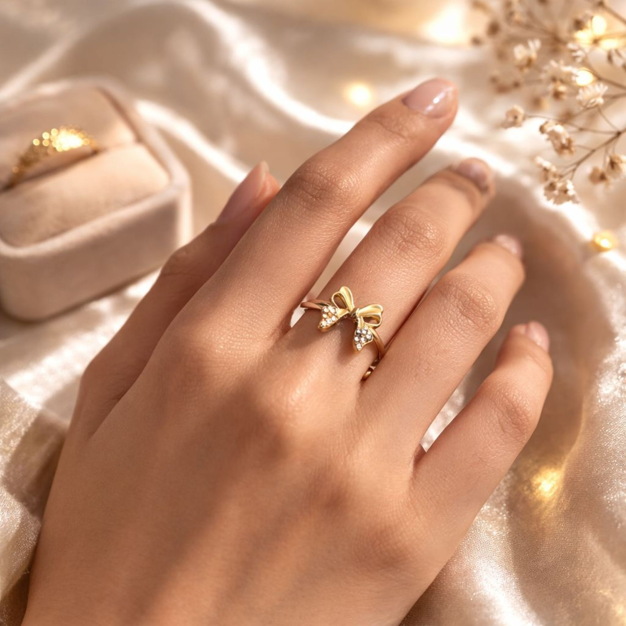 The Signature Bow Brilliance Ring