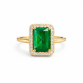 The Signature Emerald Crest Ring