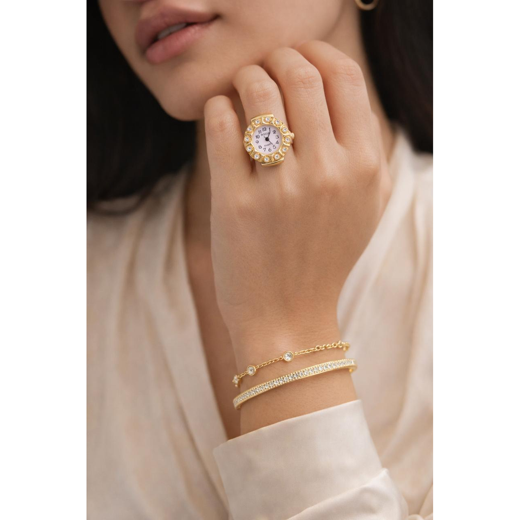 Watch Ring Rosé Éternité
