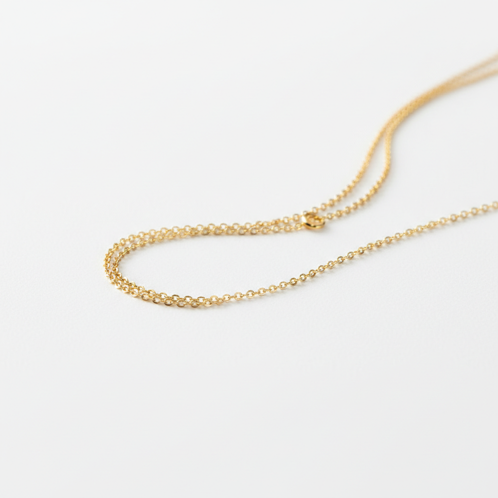 Delicate Gold Chain Necklace