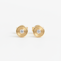 Delicate Gold Stud Earrings
