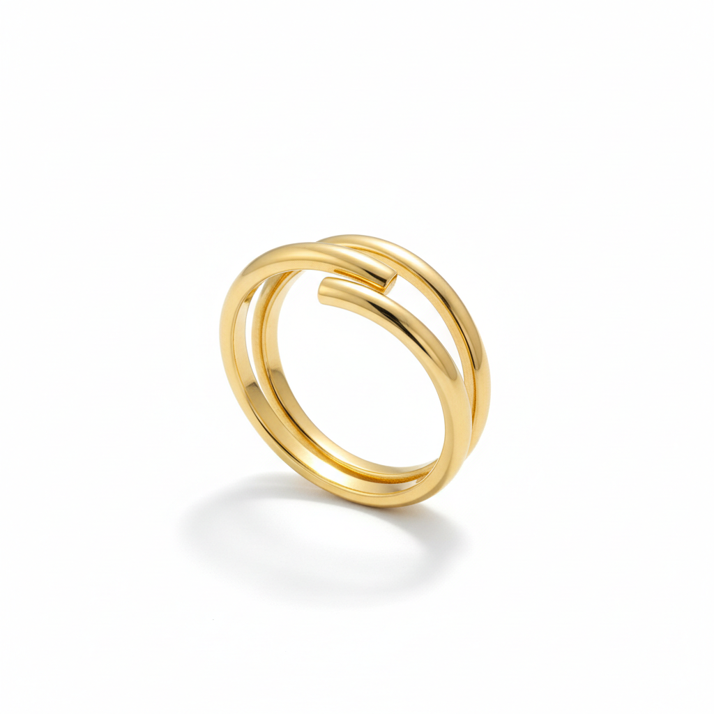 Twisted Gold Ring