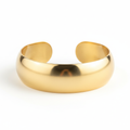 Wide Gold Cuff Bracelet